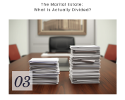 V1 - E3 The Marital Estate What Is Actually Divided