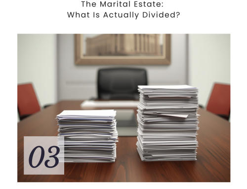 The Marital Estate: What Is Actually Divided?
