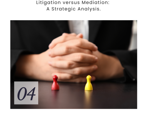 Litigation vs. Mediation: A Strategic Analysis